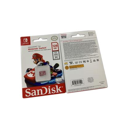 China SDSQXAO-128G-GNCZN Plastic TF Card for Nintendo Switch 100R/90W for sale