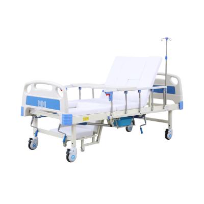 China Easy Operated Automatic Bed Five Function Clinic Nursing Home Hospital Electric Nursing Hospital Beds for sale