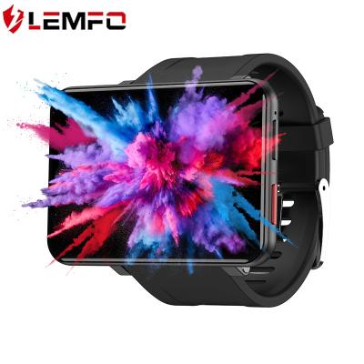 China Auto Custom Large Screen Battery Wrist Boxes Logo Date LEMFO LEMT 1G+16G Smart Watch For Men Factory Hotel for sale