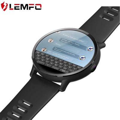 China Date LEMFO LEMX 2.03inch Screen 8MP Auto Camera 900mah Battery Android Smart Watch 1g+16g Phone Men for sale