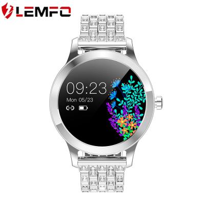 China LEMFO G1 Touch Screen Lady Wrist Bracelet 1.09 Inch TFT Touch Screen 240*240 Full Resolution Smart Watch For Women Girls for sale