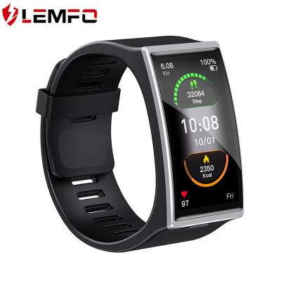 China LEMFO DM12 ip68 touch screen silicone waterproof strap IOS RealtekRTL8762 android smart watch for men for sale