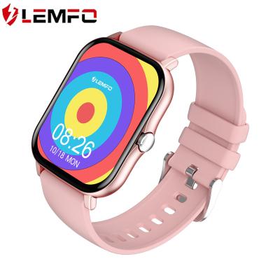 China LEMFO LF27 1.7inch IPS Screen 200mah Touch Screen Exercise Fitness Watch Band Watch Heart Rate Smart Blue Tooth for sale