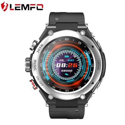 China Auto Date LEMFO T92 Dial Custom Faces Blue Call Music TWS Earbuds Smart Watch Strap For Man Women for sale