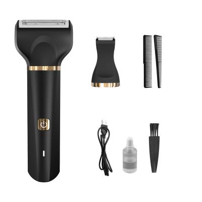 China High Quality Twin Blade Unibono Beard and Body Trimmer 2 in 1 Sensor Smart Intelligence Waterproof Washable Multifunctional Razor with Comb for sale