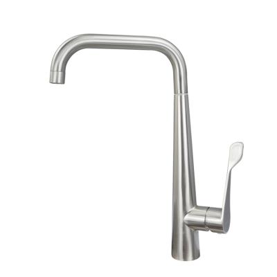 China Contemporary Wholesale Hot And Cold Water Stainless Steel Kitchen Faucet Rocket Rotate Kitchen Sink Faucets for sale