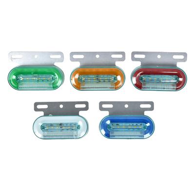 China 12V24VLED Red, Yellow, Blue, Green, White Dynamic Truck Side Lights, Tail Lights, Safety Signal Warning Lights Universal for sale