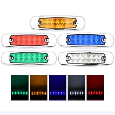 China Automotive Accessories LED12V24V Truck Side Light Width Indicator, Truck Tail Light, Safety Signal Warning Light Universal for sale