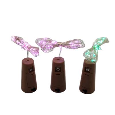 China Hot Selling Commercial Use Romantic Bottle Outdoor Hoods Led Lights For Wire Bottle for sale