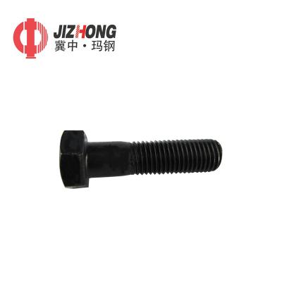 China Industry 4.8 8.8 Grade Standard Size Carbon Steel Hex Bolt for sale