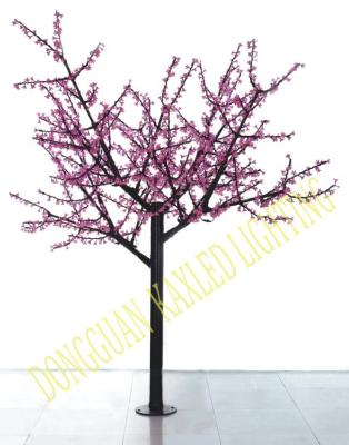 China Commercial Use Garden Christmas Lighting Green Outdoor Decorative Cherry Blossom Tree Led Light for sale