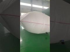 Coated Mesh Fabric Flexitank Container Heat Sealing For Liquid Transport And Storage