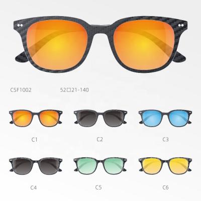 China Famous Brands Yvan Carbon Fiber Designer Luxury Sunglasses Fashion Sunglasses For Men Carbon Fiber for sale