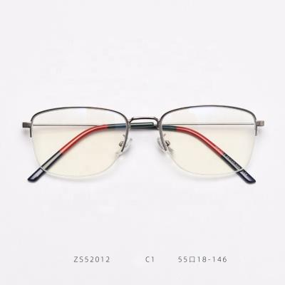 China For Yvan half frame men's glasses reading glass monocle frames light filter tr90 optical frame anti blue glasses for sale