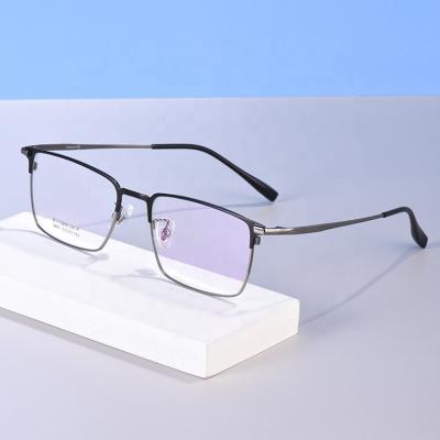 China For Yvan Square Men Reading Glass Opticals Frames Models Eyeglasses Optical Frame Titanium Thick Temple for sale