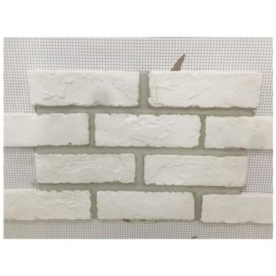 China White Corner Bricks Qatar Gymnasium Project Wall Brick Veneer for sale