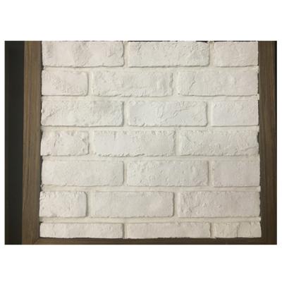 China Corner Brick Wall Exterior White Brick Veneer for sale