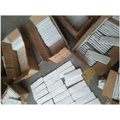 China corner bricks 1500 square meter white face brick for exterior wall for sale