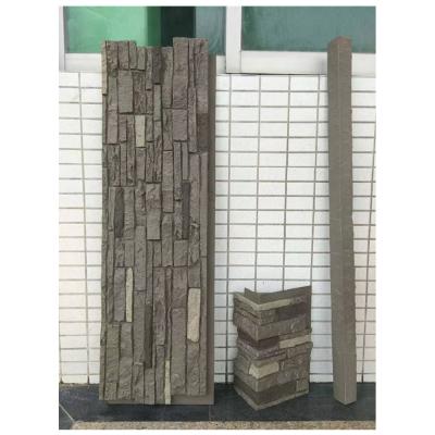 China Exterior& Interior Wall Decor North America Popular Faux Polyurethane Decorative Wall Stone Panel for sale