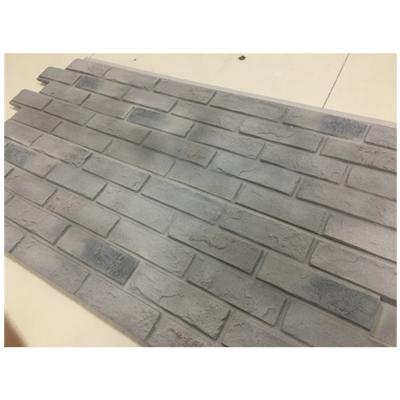 China Exterior& Interior Wall Decor Polyurethane Foam Brick Stone Siding Wall Panel for sale