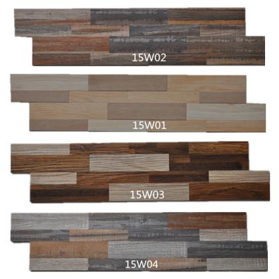 China Parquet classic decoration wooden wall panel and wooden stick wall skin mosaic for sale