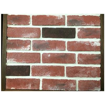 China Antique Corner Bricks Faux Red Brick Cladding For Wall for sale