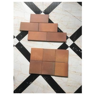 China Exterior Tiles Exterior Floor Tile 115*240mm Clay Paving Brick for sale