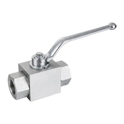 China Original KHB/KHM MHA KHB-3/4NPT High Pressure Ball Valve Two Way Ball Valve For Hydraulic for sale