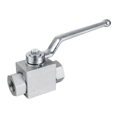 China KHB/KHM Ball Valve High Pressure Two Way Hydraulic Ball Valve KHB-G3/8 for sale