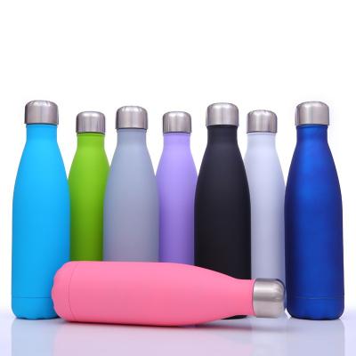 China OEM Logo Customized Color Water Bottle Large Capacity Vacuum Stainless Steel Cola Bottles for sale