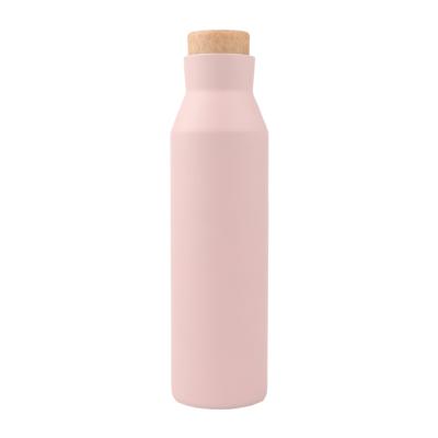 China Welford Cork Bottle New 500ml Large Capacity Nordic Simple Stainless Steel Insulated Water Bottle for sale