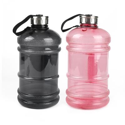 China BPA Stocked Capacity 2L Large Gallon Free Water Bottles Sport Half Gallon Water Bottle With Sleeve for sale