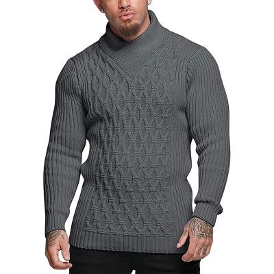 China Anti-wrinkle fashion factory wholesale cheap men's v-neck pullover popular men's sweater for sale