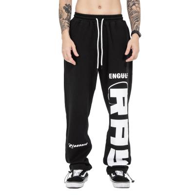 China Breathable Fashion Printed Joggers Men Customize Ankle Gathered Drawstring Gym Sweatpants Male for sale