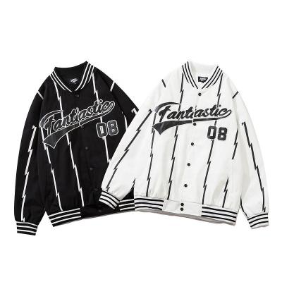 China Wholesale Hip Waterproof Pop Fashion Classic Jacket Customized Embroidery Logo Oversized Men's Baseball Jacket for sale