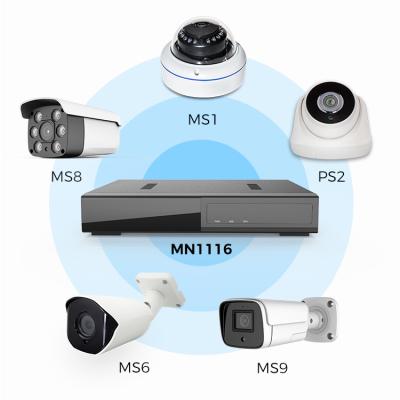 China NIGHT VISION Smart 16 Channel 8 Channel IP 16 Ch CCTV Camera Nvr Set 16Ch Security System Kit 2Tb With Audio 16 Ch Security Camera Kits for sale