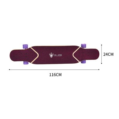 China Wholesale High Quality Bamboo Skateboard Deck Kid Longboard Skateboard Deck With PU Wheel for sale