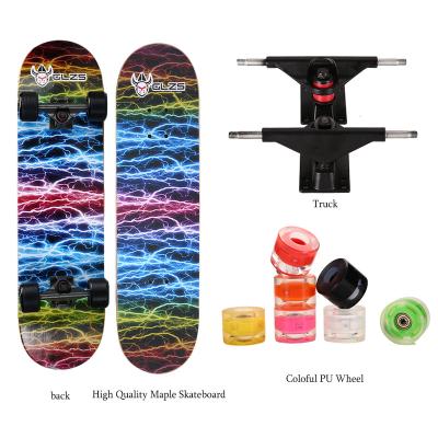 China Factory Customization Child Factory Customization Colors Child Maple Various Wheel Maple Skateboard Skateboard For Kids Boys for sale