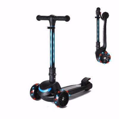 China Colorful Lightweight Height Adjustable Handlebar 3 Wheels Kids Kick Scooters For Toddler 3+ for sale