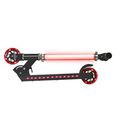 China High Quality Rear Non Electric Scooter Children's Handlebar Adjustable Height Brake Kick Scooter for sale