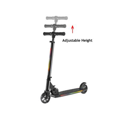 China Kick Scooters Outside Play Rear Brake Scooter PU Wheel Kick Turn Signal Scooter From Foot Scooters China Manufacturer for sale