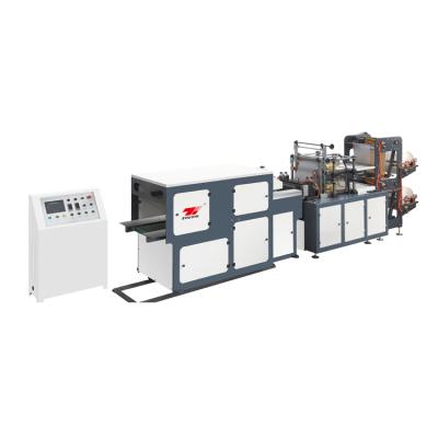 China Hotels verified supplier automatic two layers plastic-glove making machine with good price for sale for sale