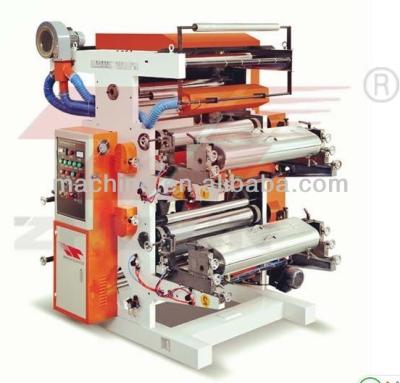 China Garment Shops YT Series Two Color Flexo Plastic Bag Film Printing Machine for sale