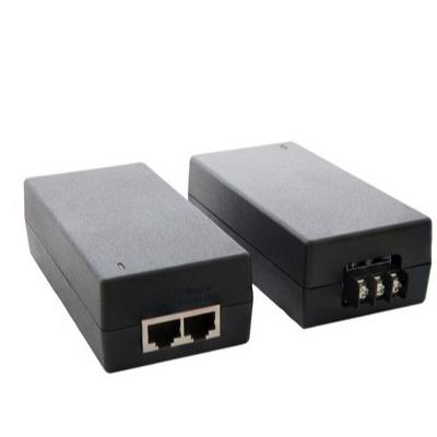 China POE Switch Gigabit POE Injector 48Vdc Input DC DC Power Over Ethernet Adapter 12Vdc 3A Power Supply For Wireless Networking Devices for sale