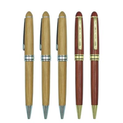 China Wooden Promotional Pen Gift Pen Business SALE Metal Ballpoint Pen Wooden Manufacture for sale