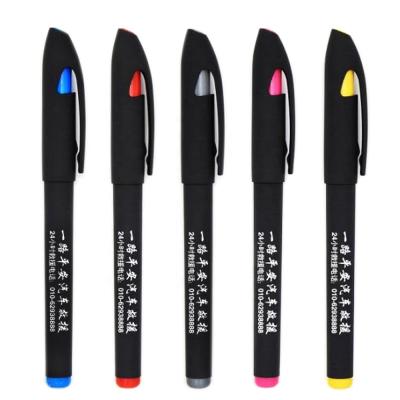 China Promotional SALE Pen PEN Soft Rubber Coated Gel Ink Ball Pen Soft Rubber Coated Cheap Pen With Custom Logo Gel Ink for sale