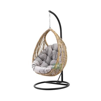 China Eco-friendly Living Room Swing Rattan Egg Ball Hanging Chair (EFH1010) Indoors Manufactured for sale