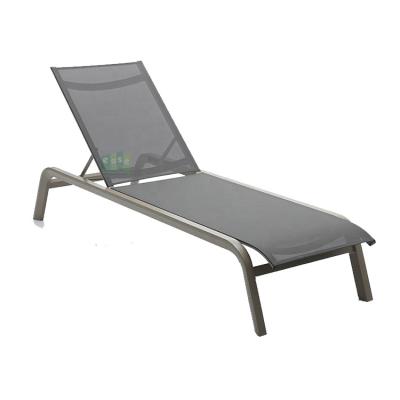 China Eco-friendly Outdoor Sun Lounger Pool Patio Lounger (EFL1005) Foldable Furniture for sale