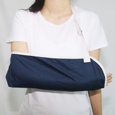 China Factory Direct Sale Polyester/Cotton Fabric Arm Sleeve Sling Wrist Elbow Brace Support for sale