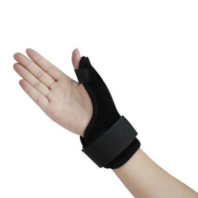 China Universal Thumb Brace Wrist Support Wraps Black Color Finger Rehabilitation for sale